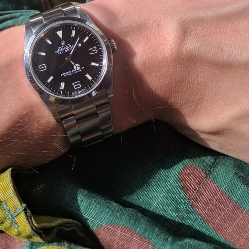 Rolex Explorer - size matters36 