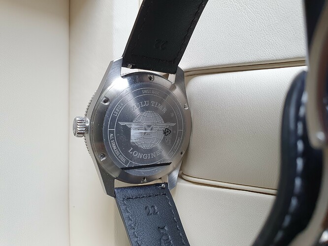case back Longines spirit