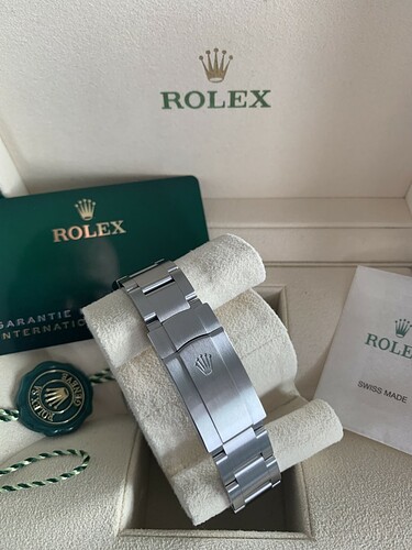 Rolex OP41. Silver dial. Compleet 2022.