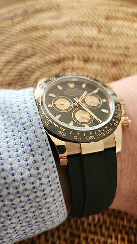 Daytona Rose Gold 05-2023 on wrist