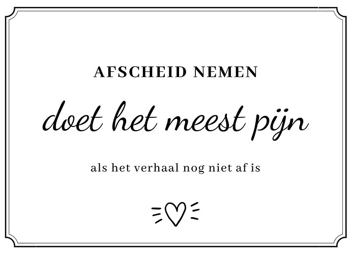 Afscheid-nemen