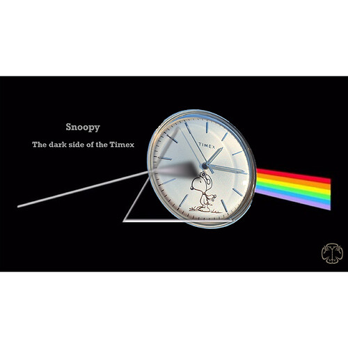 Snoopy Dark side of the Timex