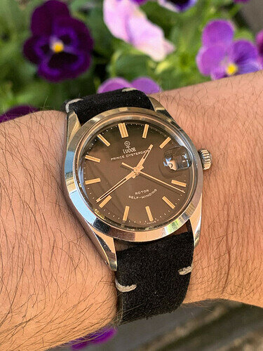 Tudor Prince Oysterdate 1965 Roulette dial