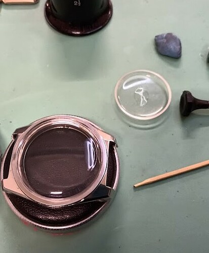 new bezel on case