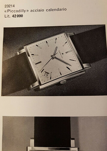 Piccadilly Catalog