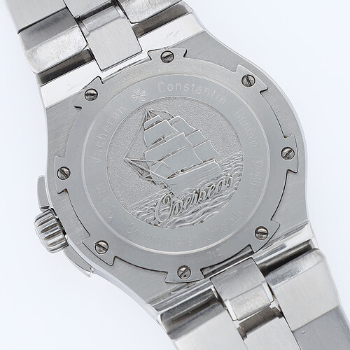 W-1946 Vacheron Constantin Overseas White Dial in Steel_4B
