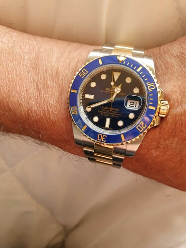 rolex om pols