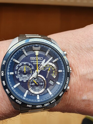 Seiko chronometer&tachymeter