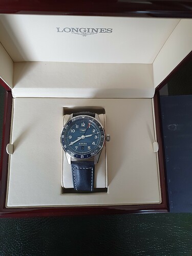 horloge in de doos