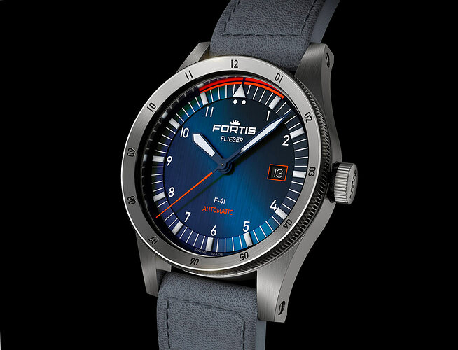 Fortis Flieger F-41 Midnight Blue 002