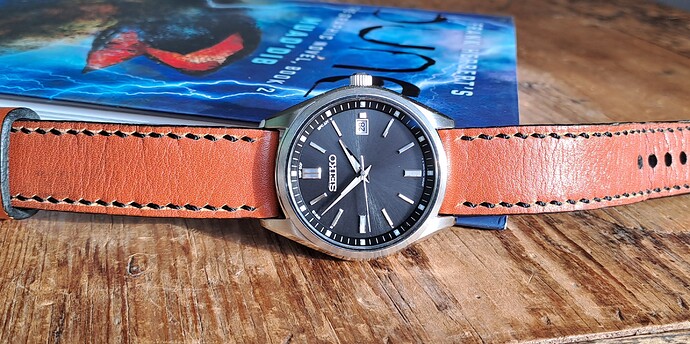 Seiko SBTM323 on strap (1)