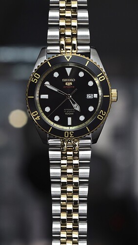 Bi color strap Miltat