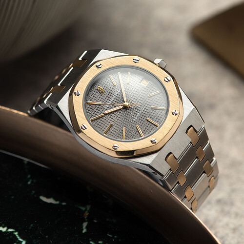 W-1554 Audemars Piguet Royal Oak Steel Gold ref 4100_010_1x1