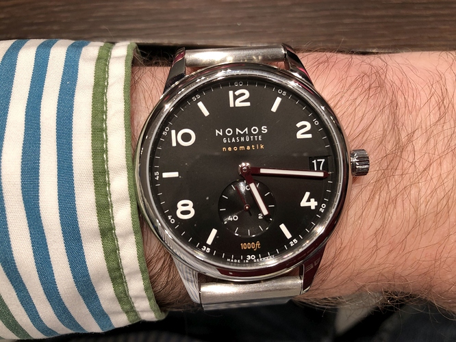 Nomos Club Sport Neomatic 42 date black