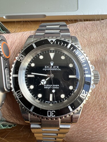 TK Rolex Submariner 5513 no date