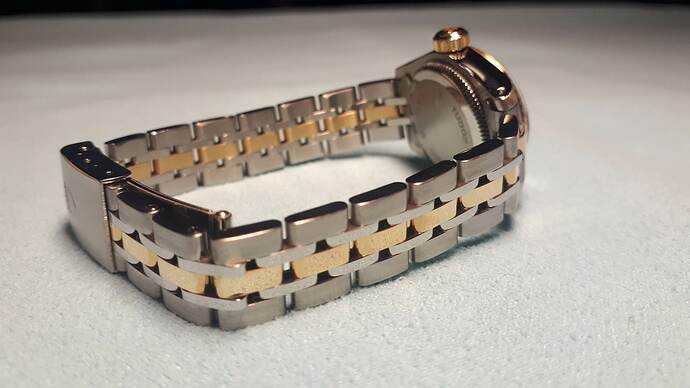 Tudor Princess 92513 Bezel Crown Bracelet gd-st  (4)