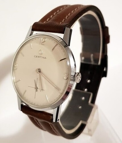 Certina chroom 1969 afbgevonden