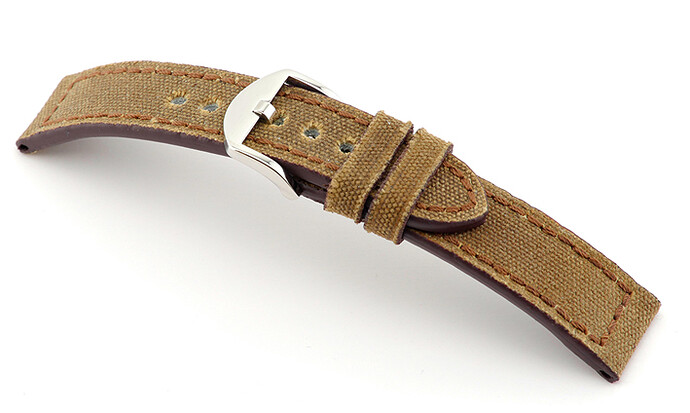 horlogeband virginia cognac