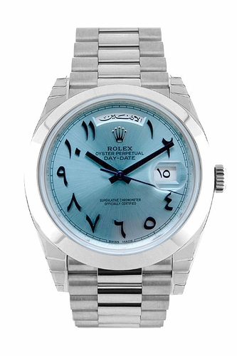 RN089_DD40_Rolex_Day-Date_40_Ice_blue_Hindu_Arabic_Numerals_Dial_Dome_Bezel_Platinum_President_Automatic_Men_s_Watch_228206_724x