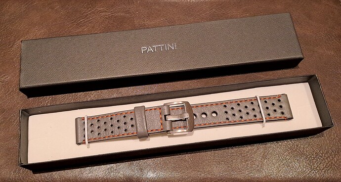 Pattini straps arrived (2)