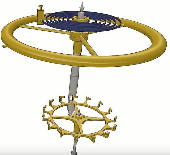 Cylinder escapement