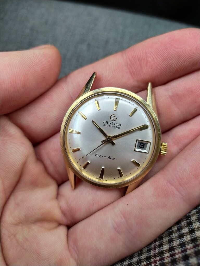 NA Gouden Certina Blue Ribbon Vintage Horlogeforum Horlogeforum het forum voor liefhebbers van horloges