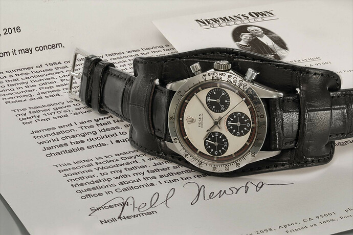 Paul Newman Rolex Daytona