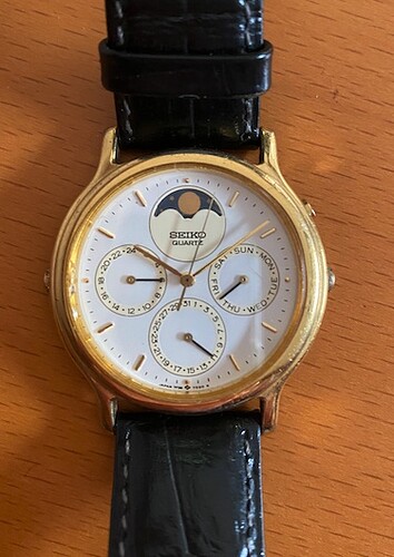 Seiko quartz Goldplated