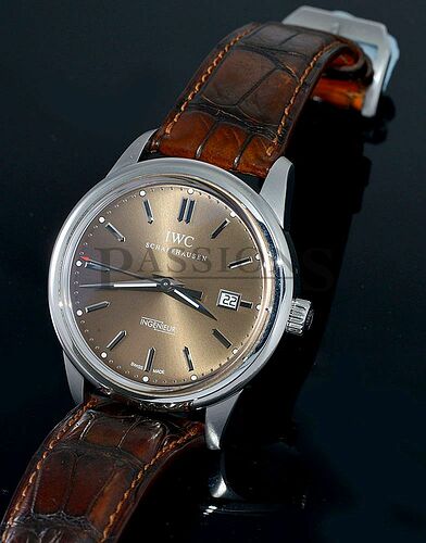 3233 11 vintage ingenieur 1955 bronze dial steel