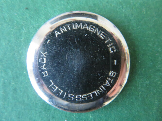 ancre horloge achterzijde