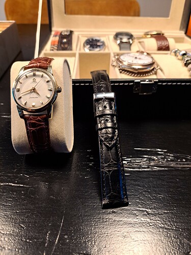 Nieuwe Croco bandjes voor omega en Seiko