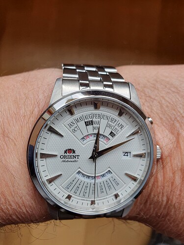 Orient Year Calendar Automatic