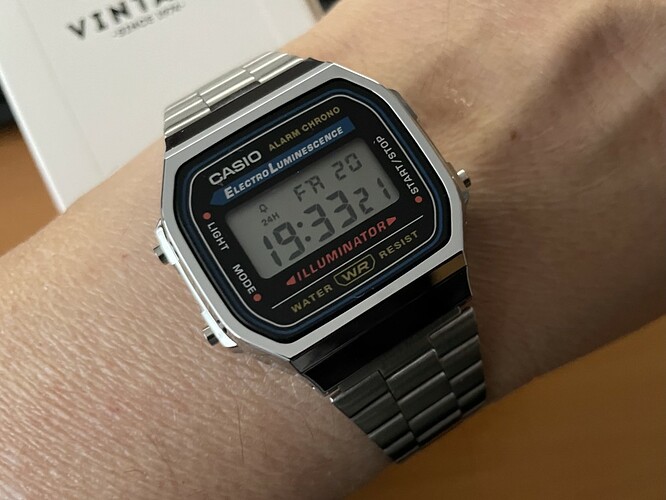 Casio A168WA-1YES