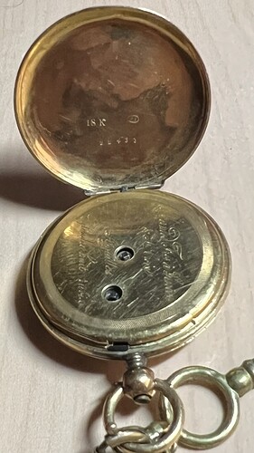 Mermod Freres - open 18K-22433