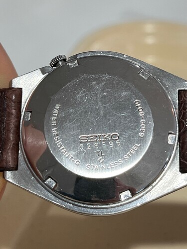 Seiko 5 6309 612M vraag