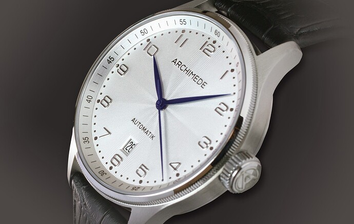 ARCHIMEDE Watches- Klassik 42 GUILLOCH