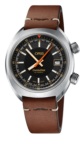 Klassieke-retroband-voor-de-Oris-Chronoris-Movember-Edition-39-mm