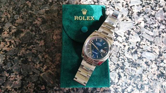 rolex op mapje