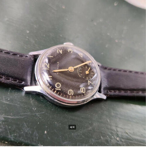 Screenshot 2022-12-22 at 09-04-00 ≥ Vintage Kienzle horloge mooie zwarte wijzerplaat — Curiosa en Brocante — Marktplaats