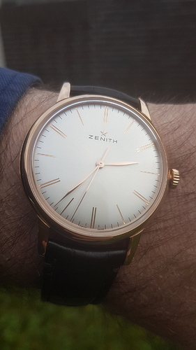 zenith elite 6150 rose gold #2