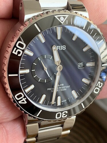 Oris Aquis Smal Second