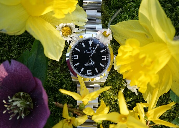 Rolex met bloemetjes (2)