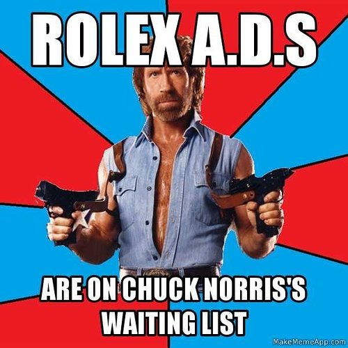 Rolex ads