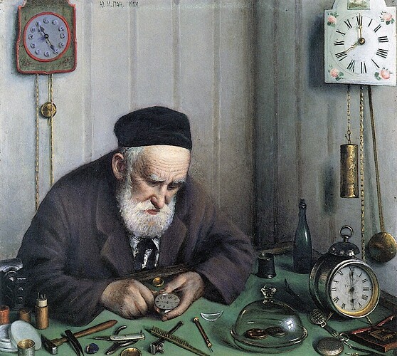 Jewish Watchmaker Yehuda Pen