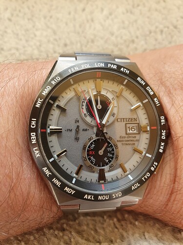 Citizen titanium 16e