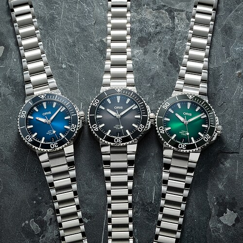 Oris-Aquis-Date-Calibre-400-drei-Varianten