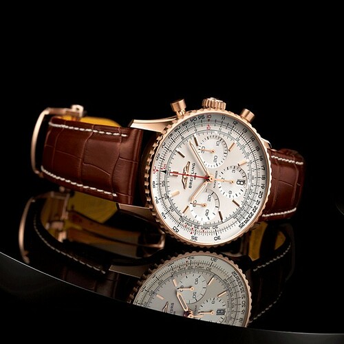 breitling-navitimer-automatic-watch-rose-gold-b01-chronograph-silver-dial-brown-leather-strap-41-mm