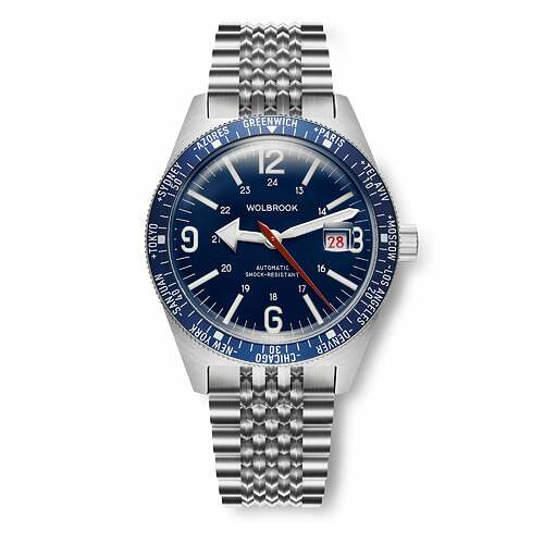 Skindiver_WT_Automatic_Bracelet_Blue_dial_Steel