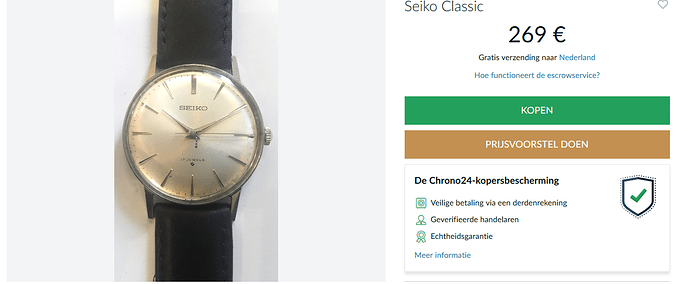 Screenshot_2020-05-20 Seiko Classic voor 269 € te koop van een Trusted Seller op Chrono24