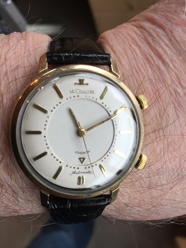 le Coultre memovox jumbo